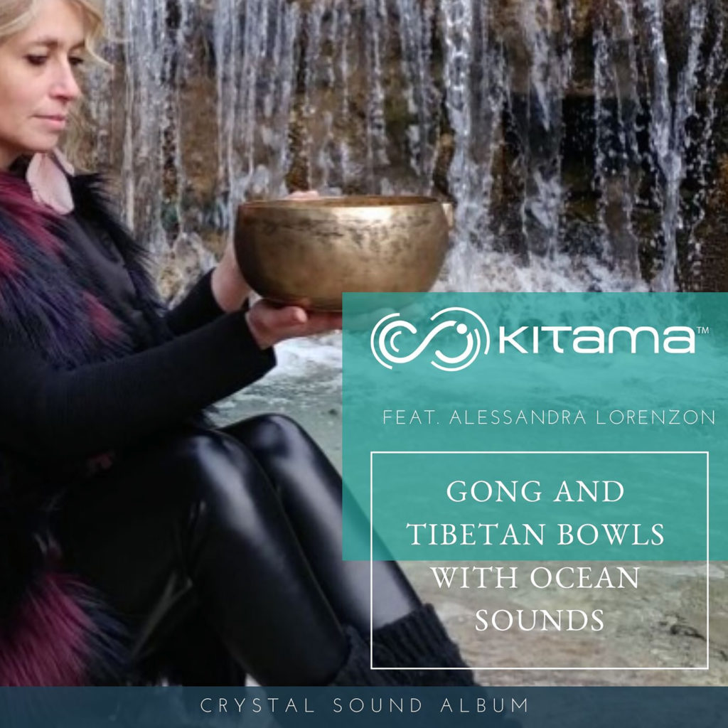 Gong, Whales & Tibetan Bowls with Ocean Sounds - Kitama (feat. Alessandra Lorenzon)