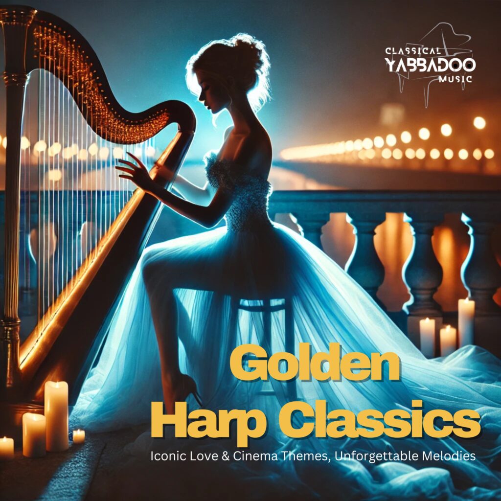 Golden Harp Classics: Iconic Love & Cinema Themes, Unforgettable Melodies